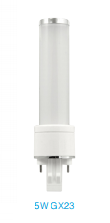 LED 5 Watt GX23 base PL Lamp