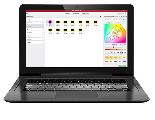 Controlling Ketra S38 with Ketra's computer software