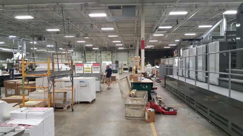 LED Highbay fixture retrofit