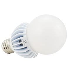 Green Creative's A21 bulbs are rated for totally enclosed fixtures
