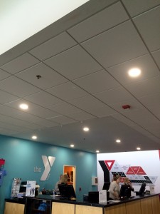 LED recessed can fixtures 277V dimmable