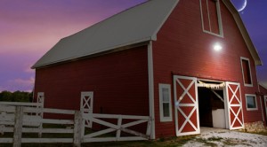 replace old barn lighting with LED Barn lights