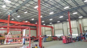 Replacing old fluorescent t8 lighting with LED