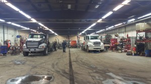 old T8 fluorescent highbay fixtures