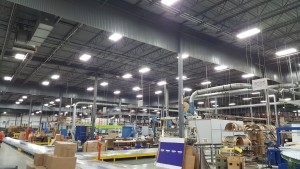 Type C LED Retrofit on highbays