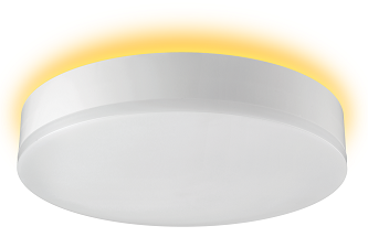 ETI 11" LED Flushmount with NightLIGHTR trim