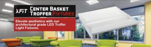 Keystone Technologies Center Basket Troffer Fixtures on sale